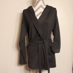 Jones New York wrap around hoodie